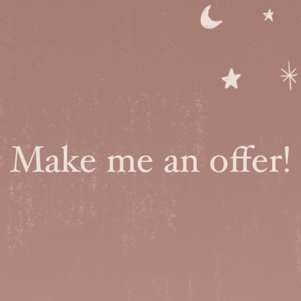 I love offers!🖤